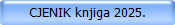 CJENIK knjiga 2025.
